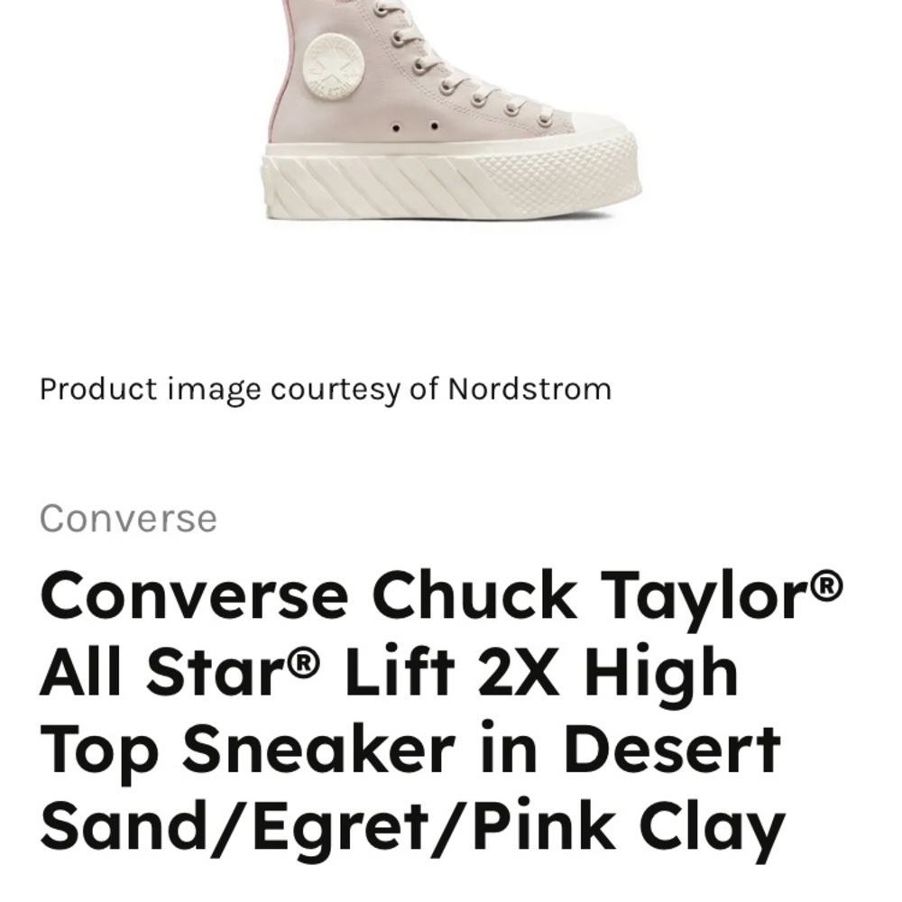 2x lift chuck taylor